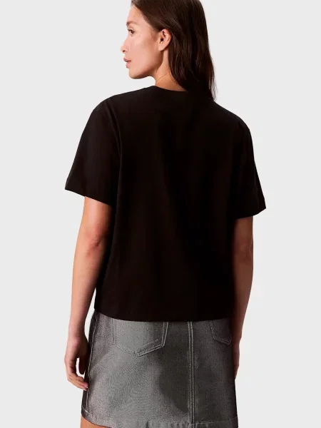 Футболка Calvin Klein Jeans с автографом черная