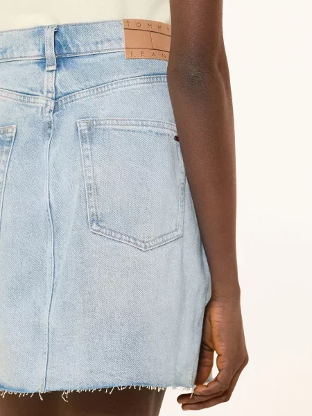 Tommy Jeans Spódnica Jeansowa blau