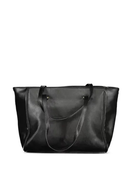 Τσάντα shopper Laura Biagiotti μαύρο