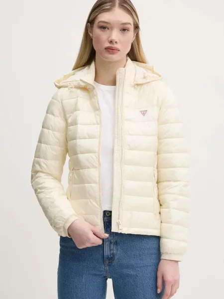 Guess Jeans Geacă din puf Écru bej