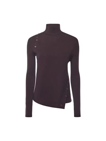Sweter Courreges fioletowy