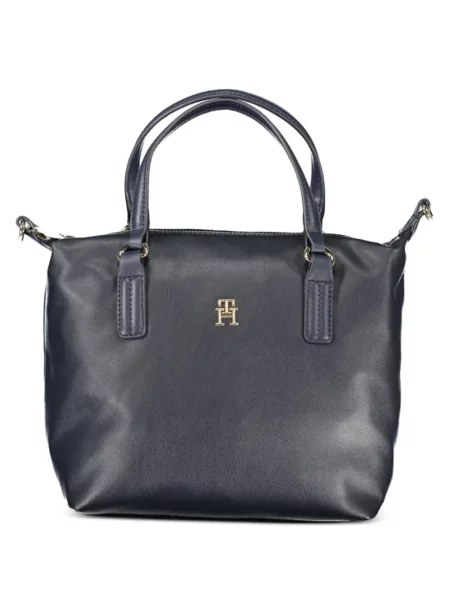 Shopper táska Tommy Hilfiger autogrammal kék