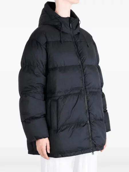 Matlasat palton Canada Goose cu cordon negru