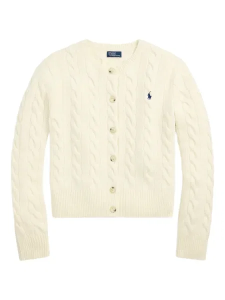 Căciulă Polo Ralph Lauren cu broderie tricotate de costum albastru