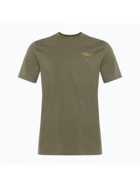 Мъжка тениска Aeronautica Militare Essential зелена