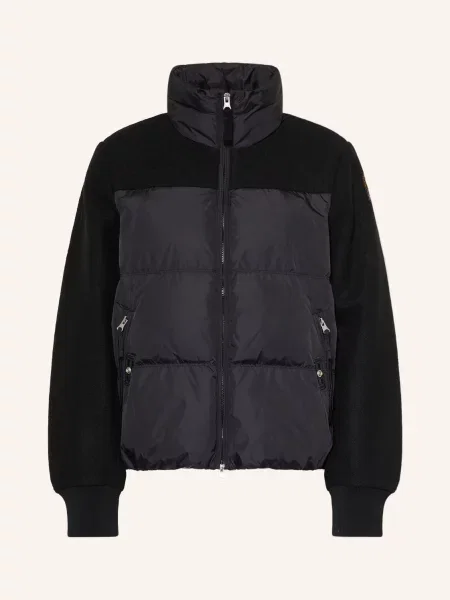 Parajumpers Péřové Bundy Z Kombinace Materiálů černá
