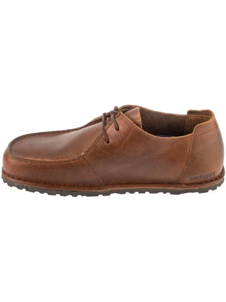 Csipkés fűzős mokaszin Birkenstock barna