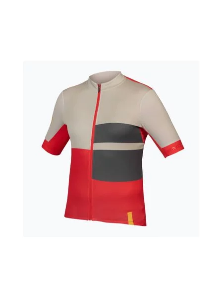 Велофутболка Endura Print S/S гранатовий