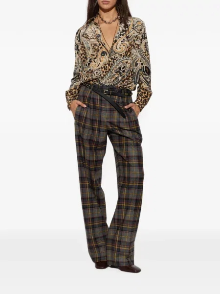 Cămașă Etro cu model leopard