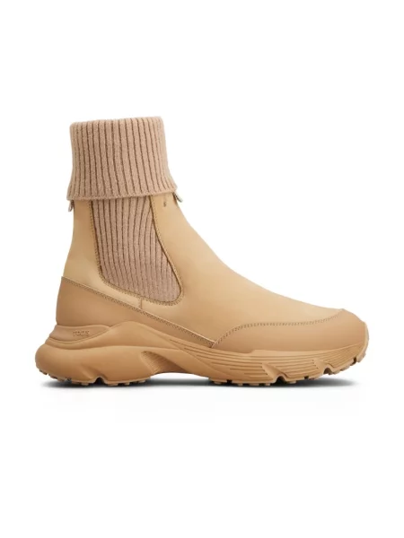 Botki Tod's wsuwane beżowe
