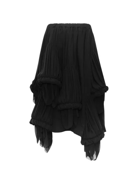 Fustă Comme Des Garçons asimetrică negru