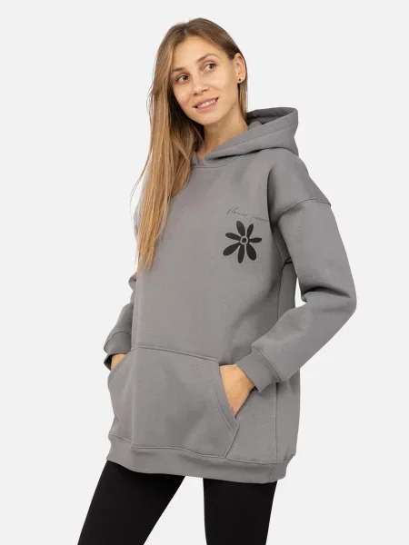 Худі YUKI сірий