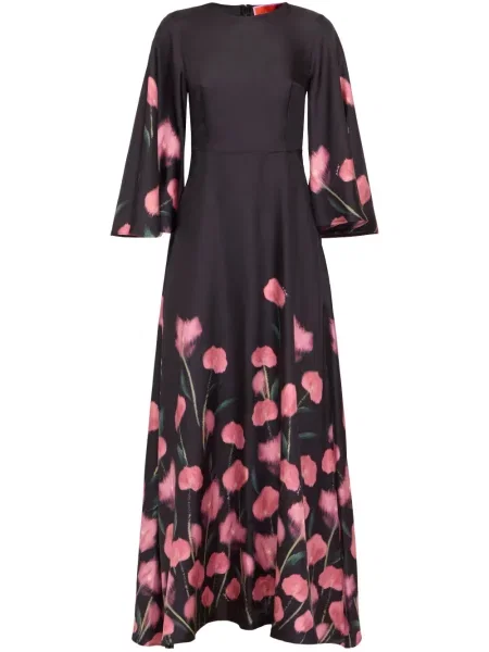 Rochie maxi La Doublej negru