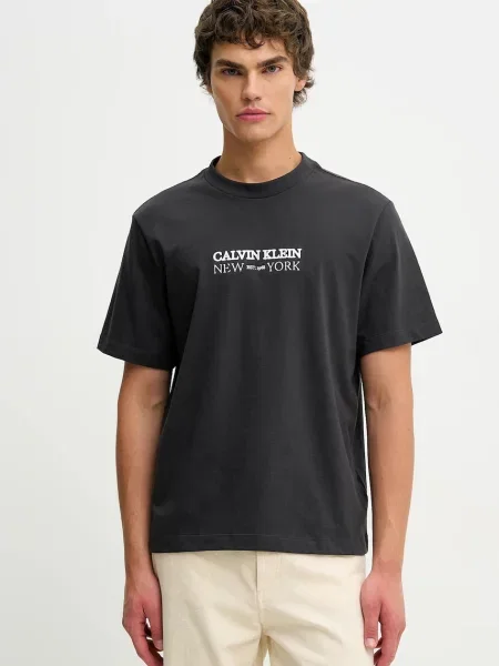 Calvin Klein tričko šedé