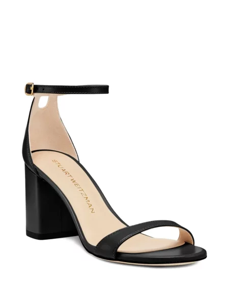 Sandale Stuart Weitzman din piele de căprioară negru