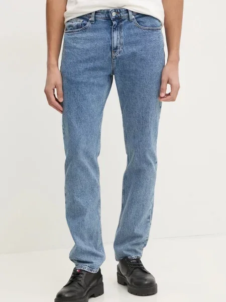Дънки Tommy Jeans синьо