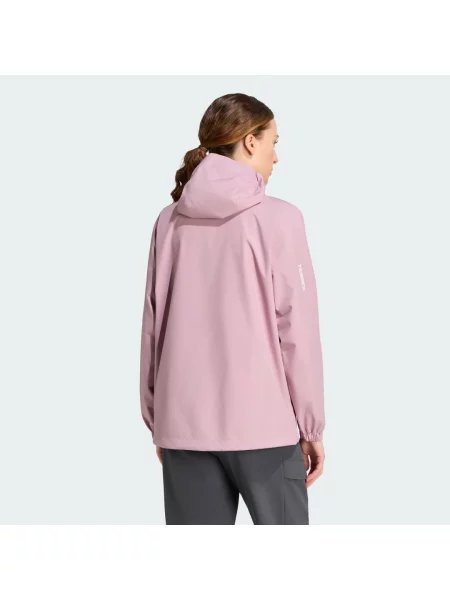 Bunda do deště Terrex Multi Layer CLIMAPROOF fialová