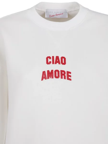 Hanorac Giada Benincasa cu autograf alb