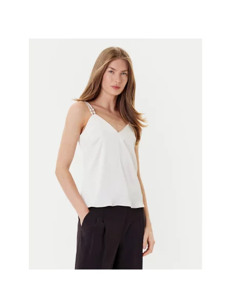 Morgan Τοπ Κρεμ Regular Fit