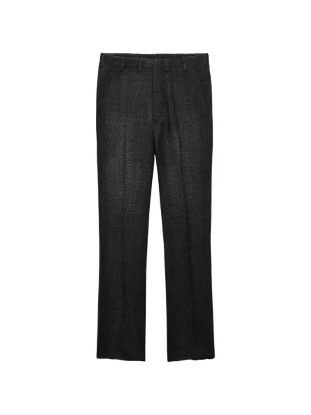 Pantaloni Prada de lână negru