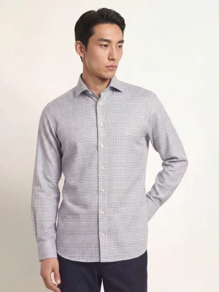 Eton Košile Contemporary Fit tmavě modrá černá bílá