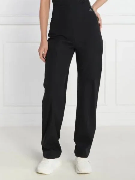 CALVIN KLEIN JEANS Nadrág | Straight fit fekete