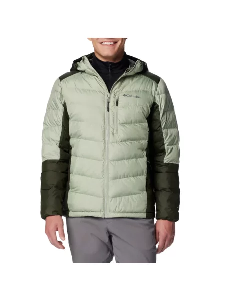 Kurtka puchowa Columbia Labyrinth Loop II Hooded safari/ greenscape zielona