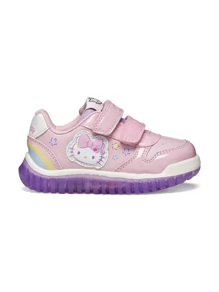 Geox LIGHTYLOO Hello Kitty sneakers detské ružová