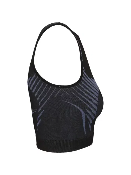 Top Off-white fără mâneci tricotate alb