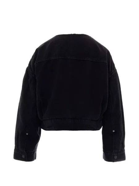 Geacă de blugi Levi's® din fleece negru