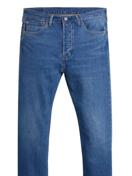 Proste jeansy Levi's 501 z wysoką talią niebieskie