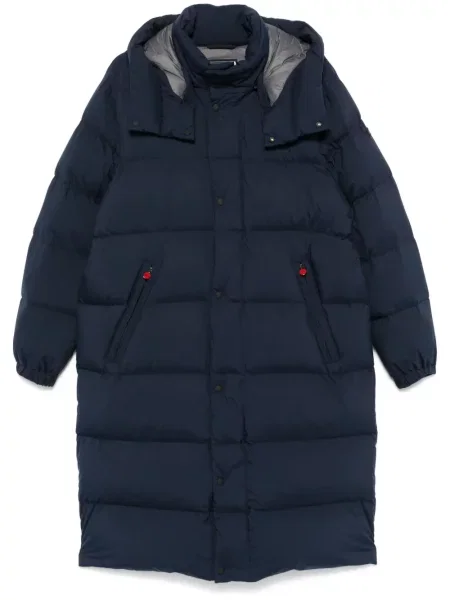 Palton Kiton cu glugă albastru