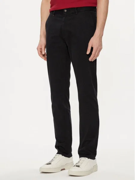 Boss Chino nohavice Slim Fit čierna