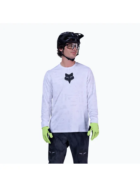 Мъжки колоездачен анцуг Fox Racing Ranger Lunar SE white бяло