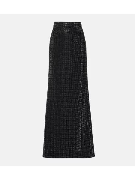 Fusta maxi Roland Mouret de cristal negru