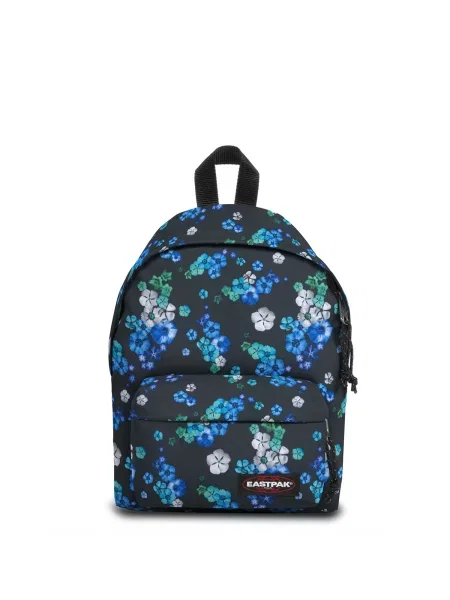 EASTPAK Rucsac Orbit albastru / turcoaz / negru alb