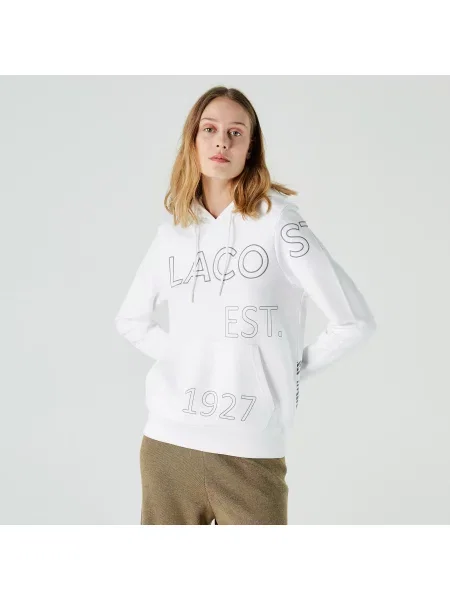 Lacoste толстовка біла