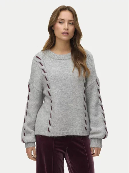 Vero Moda Светр Ilina сірий