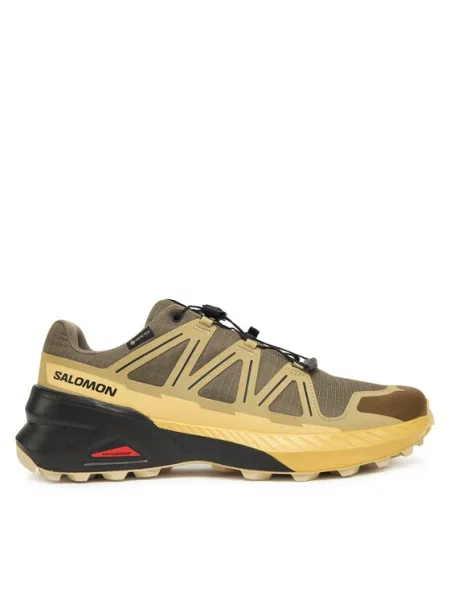 Salomon Маратонки за бягане Speedcross Peak Gore-Tex кафяв