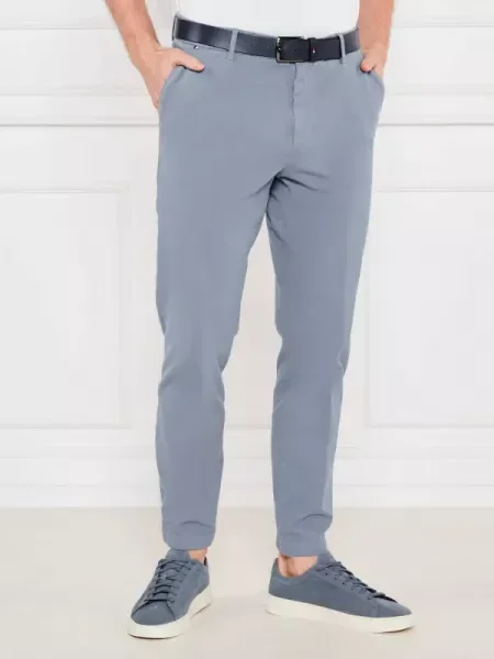 BOSS BLACK Chino nadrág H-Kane fekete