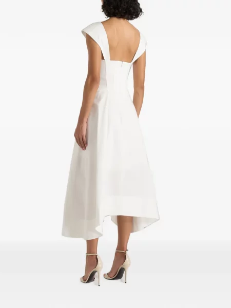 Rochie midi Manière De Voir alb