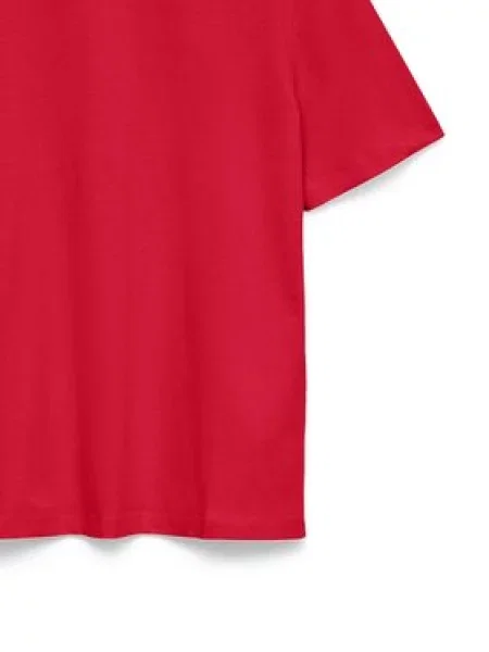 VERO MODA Majica VMPAULINA rdeča roza