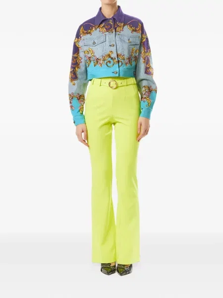 Pantaloni Just Cavalli verde