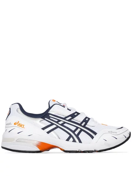 Sneakerși Asics cu șireturi din dantelă alb