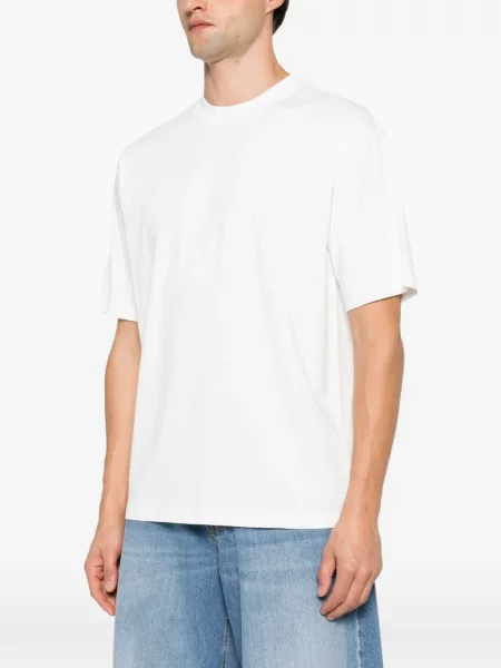 Tricou Imperial cu decolteu rotund alb