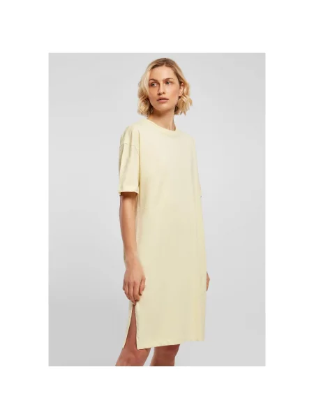 Rochie tip cămașă Urban Classics galben
