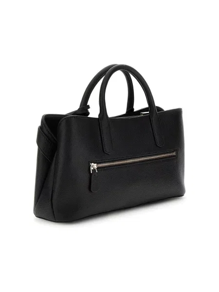 Kabelka satchel Guess černá