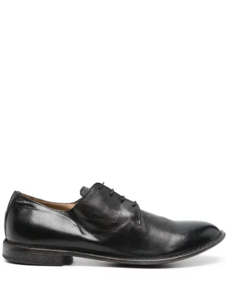 Pantofi derby Moma din piele negru