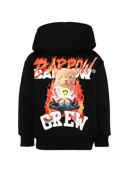 Bluza z kapturem dziecięca Barrow czarna