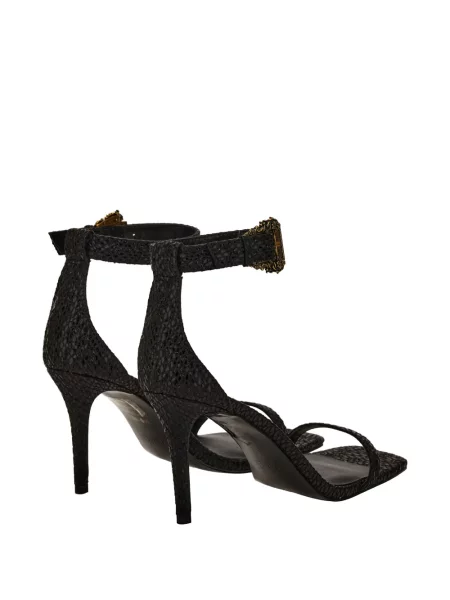 Sandale Versace Jeans Couture cu bretele negru
